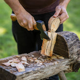 Complete spoon carving (Rīkona, Lincoln)