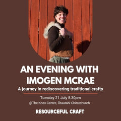 An evening with Imogen McRae - A journey in rediscovering traditional crafts